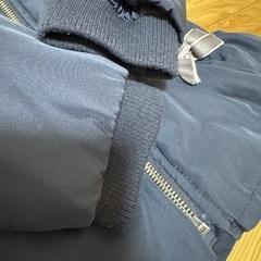 petitmain ペプラムダウン入りジャケット 90cmの画像