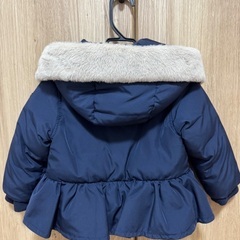 petitmain ペプラムダウン入りジャケット 90cmの画像