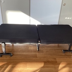 折りたたみリクライニングベッド【町田市再生家具】252415の画像