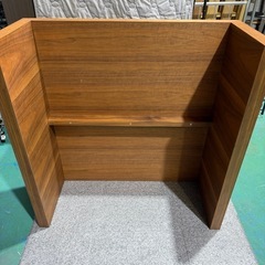 センターテーブル 無垢 幅850奥850高さ350mm★メーカー不明ですが上質でオシャレなデザインの画像