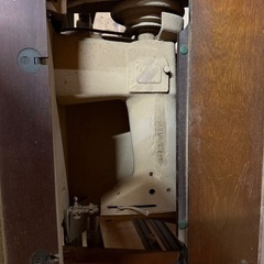 シンガーミシン　アンティーク足踏みの画像