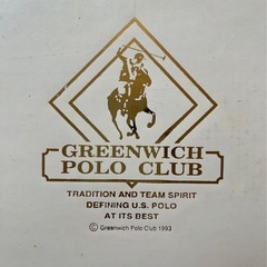 POLO CLUB フルートグラスセット　ラック付の画像