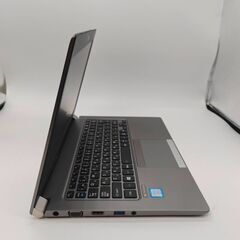 軽量 バッテリー◎ 13.3 東芝 ノートPC Dynabook R63/J Core i5-7200U windows11 pro 8GB SSD256GB  カメラあり オフィス (C295)の画像