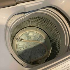 AQUA 全自動洗濯機（AQW-S5M / 5kg / 2022年製）の画像