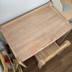 【定価1.5万】キッズデスク&キッズチェア　セットの画像