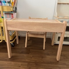【定価1.5万】キッズデスク&キッズチェア　セットの画像