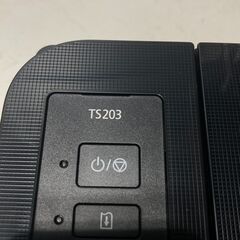 店頭引き渡し 中古 Canon キャノン インクジェットプリンター PIXUS TS203 通電確認済の画像