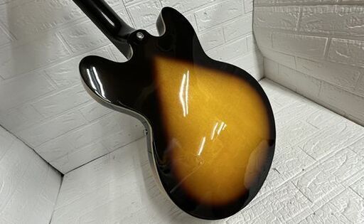 中古 Epiphone DOT VS 2015年 エレキギター Sunburst ヴィンテージサンバースト セミアコ ギグバッグ付き 現状品 エピフォン 札幌市 白石店