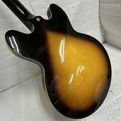 中古 Epiphone DOT VS 2015年 エレキギター Sunburst ヴィンテージサンバースト セミアコ ギグバッグ付き 現状品 エピフォン 札幌市 白石店の画像