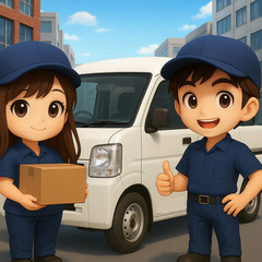 【静岡市10名の配送ドライバー随時大募集！】			の画像