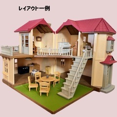 シルバニアファミリーセットの画像