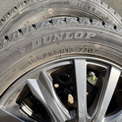 軽 スタッドレス タイヤ 155/65R13の画像