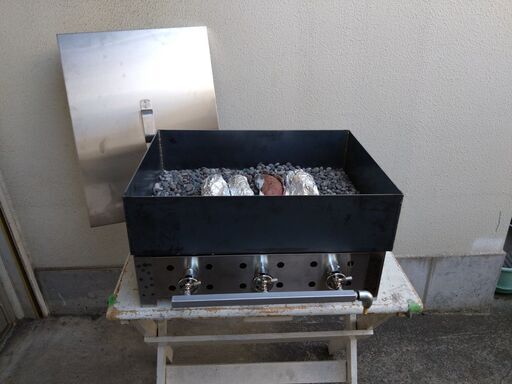 売れてます750✕550大量調理に鉄板焼グリラーフチ持ち手付