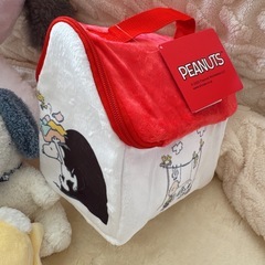 スヌーピー プライズ品 ぬいぐるみ ポーチ 6点セットの画像