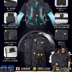 2025年空調服の画像