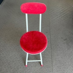 折りたたみ椅子 コンパクト収納チェアの画像