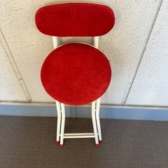 折りたたみ椅子 コンパクト収納チェアの画像