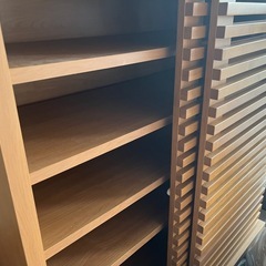 ニトリ シューズボックス モミジ 80 LBRの画像