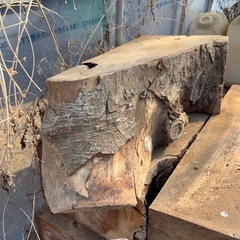 欅　ケヤキ　木材　角材　の画像