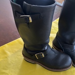 Getta ブラック エンジニアブーツの画像