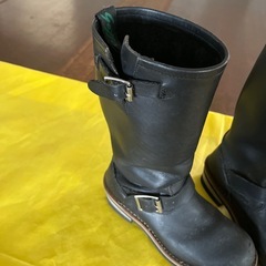 Getta ブラック エンジニアブーツの画像