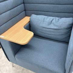 【表示価格より20%OFF】パネル付き　ハイバック1人掛けソファの画像