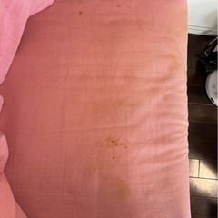 ピンク一人掛けソファの画像