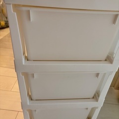 3段ボックス　プラスチックの画像