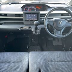 H.29(2017)年 スズキ ワゴンR ハイブリッド(HYBRID) FX タイヤ4本新品交換済・社外ナビ ブラック☆車検付き・整備渡・1年保証付☆の画像