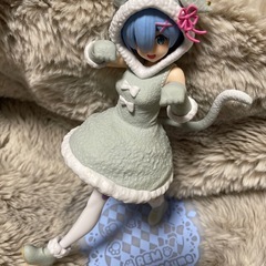 リゼロ　レム　ネコフィギュア　２０cmの画像