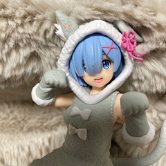 リゼロ　レム　ネコフィギュア　２０cmの画像