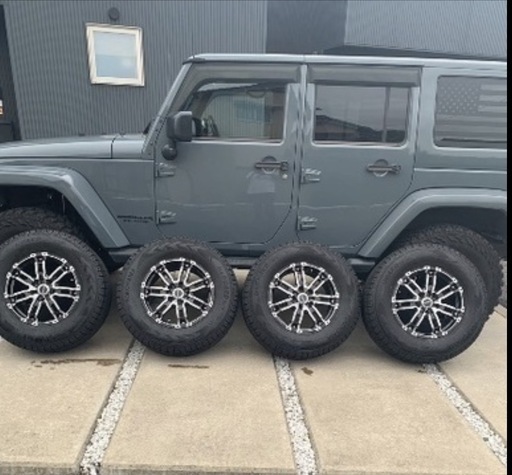 【取引先決定】ジープラングラー用スタッドレスタイヤセット