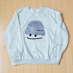 【新品未使用】レディース　トレーナー　スウェット　XL らいとぐライトグレーの画像