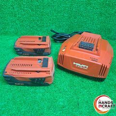 ✨ヒルティ　中古　BX3-ME　コンクリートネイラ　21.6V 2.6Ah　充電器・バッテリー×2✨うるま市田場✨の画像