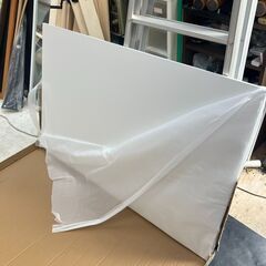 【新品】ホワイト ダイニングテーブル（マナベインテリア）MANA CASA 120cm 引き取り限定！の画像