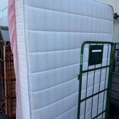 店頭引き取り限定‼  ニトリ ダブルベッドマットレス付き 【🔥リサイクルモールみっけ柏🔥】の画像