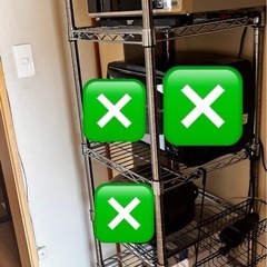 金属製収納ラックの画像