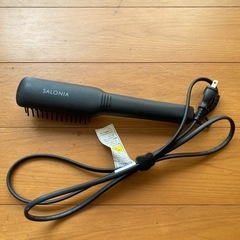 値下げ！📌【ヘアアイロン／ストレートブラシ】動作良好・1年半前購入✨引越し整理でお譲りします の画像