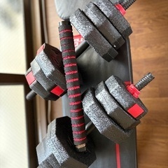 ダンベル、バーベルの画像