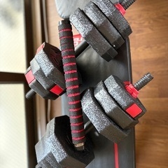 ダンベル、バーベルの画像