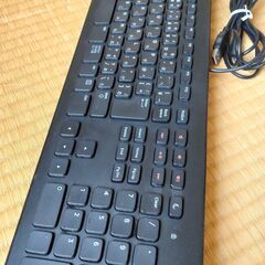 【配送可】美品 ほぼ未使用 DELL製のUSB接続日本語配列キーボードの画像