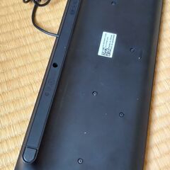 【配送可】美品 ほぼ未使用 DELL製のUSB接続日本語配列キーボードの画像