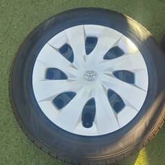 【中古】TOYOTA/トヨタ/アクア/鉄チン/スチールホイール/15インチ/DUNLOP/4本の画像