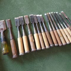 ノミまとめて 大工道具 の画像