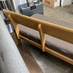 万代店　3人掛けソファー　ベンチ　リビング の画像