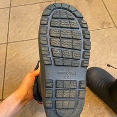 モンベル　スノーブーツ　21センチの画像