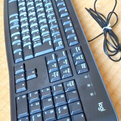 【配送可】美品 ほぼ未使用 ロジクール USB Windowsキーボード の画像