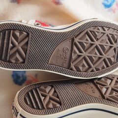 Converse ALL STAR 白赤 ローカットスニーカー【未使用品】23cmの画像