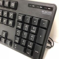 ☆キーボード マウス 有線 まとめ売り 2点セット ELECOM 現状品 中古品 (NF251120)546-122-①の画像
