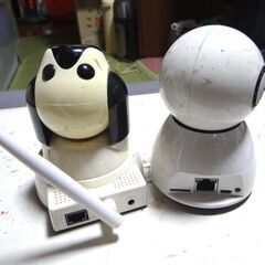 11/22★ペット監視、防犯など、モニターカメラ　ジャンク品の画像